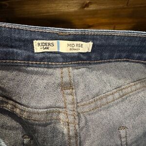 Riders by Lee Classic Blue Jeans with Contrast Stitching